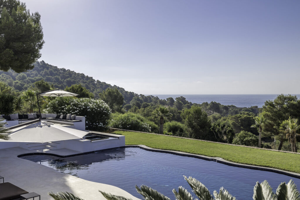 73 Pool View From Terrace